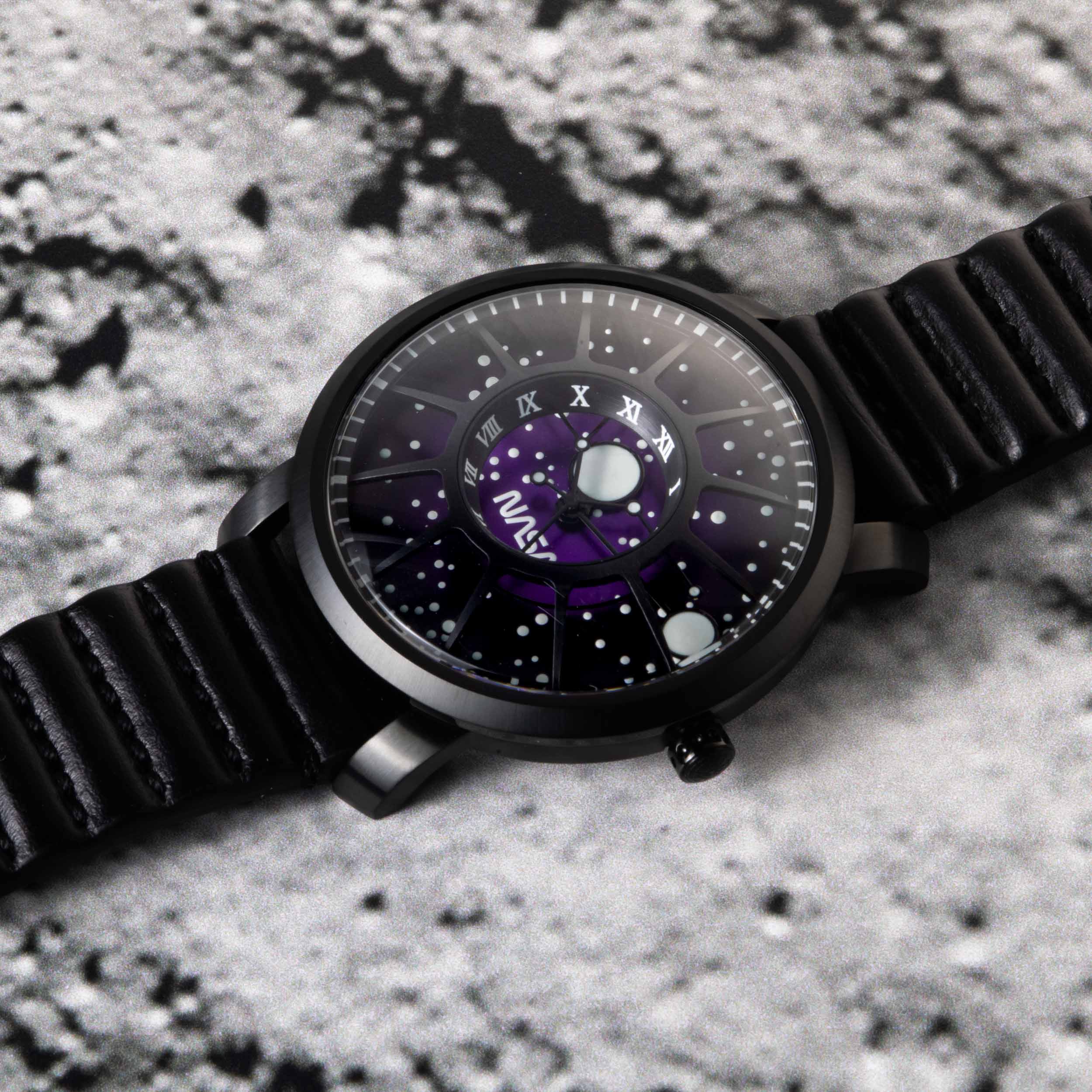 NASA Trappist-1 Sapphire Deep Space Purple | Xeric.com – Xeric Watches