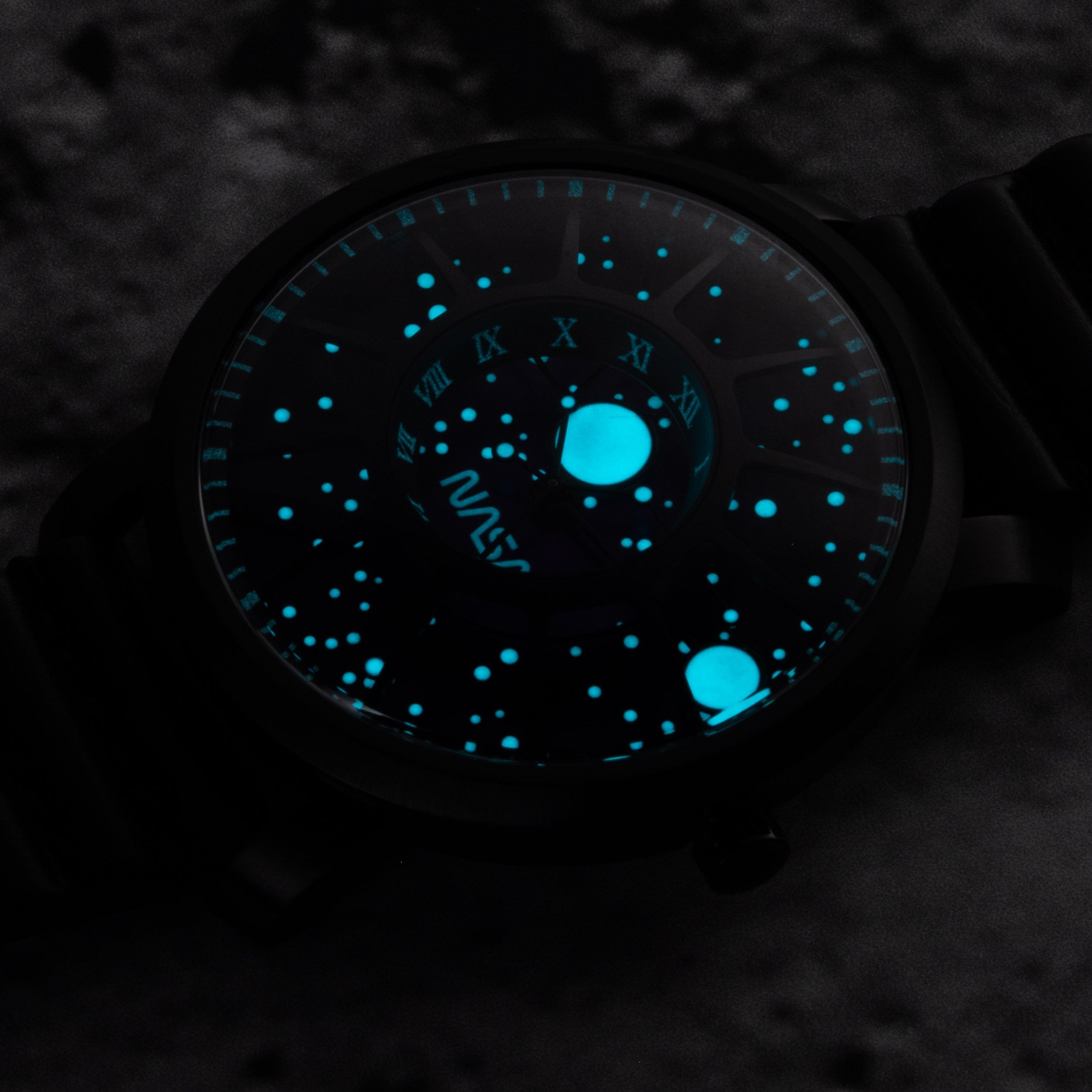 NASA Trappist-1 Sapphire Deep Space Purple | Xeric.com – Xeric Watches