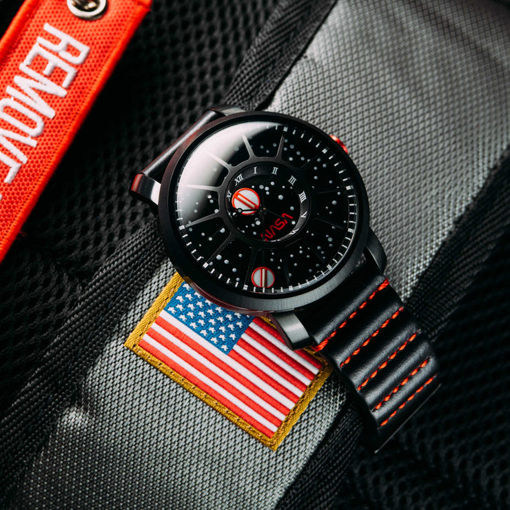 Trappist-1 Automatic NASA Edition Black Hole – Xeric Watches