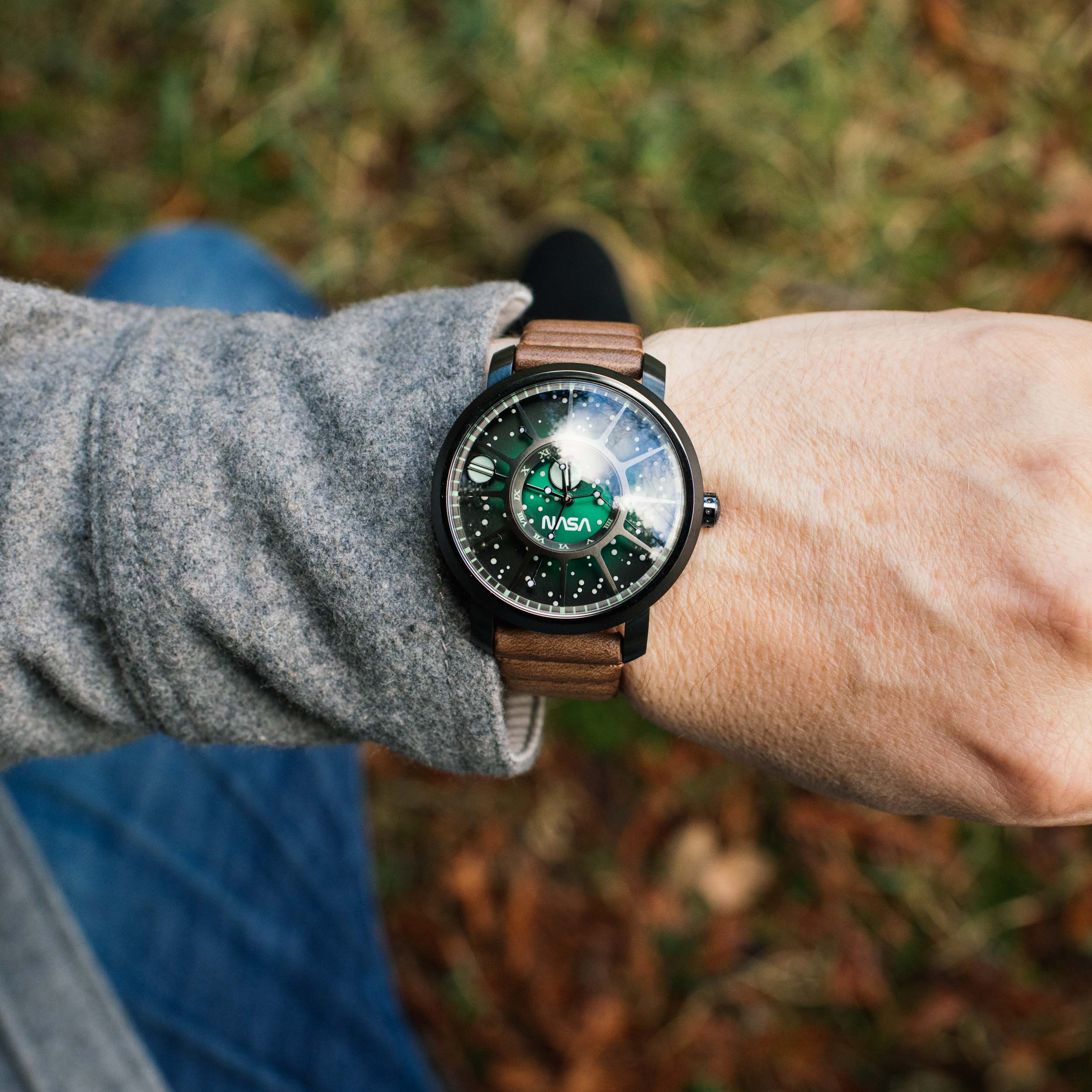 Trappist-1 Automatic NASA Edition Cosmic Nebula | Xeric.com