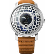 Trappist-1 Moonphase Silver Blue