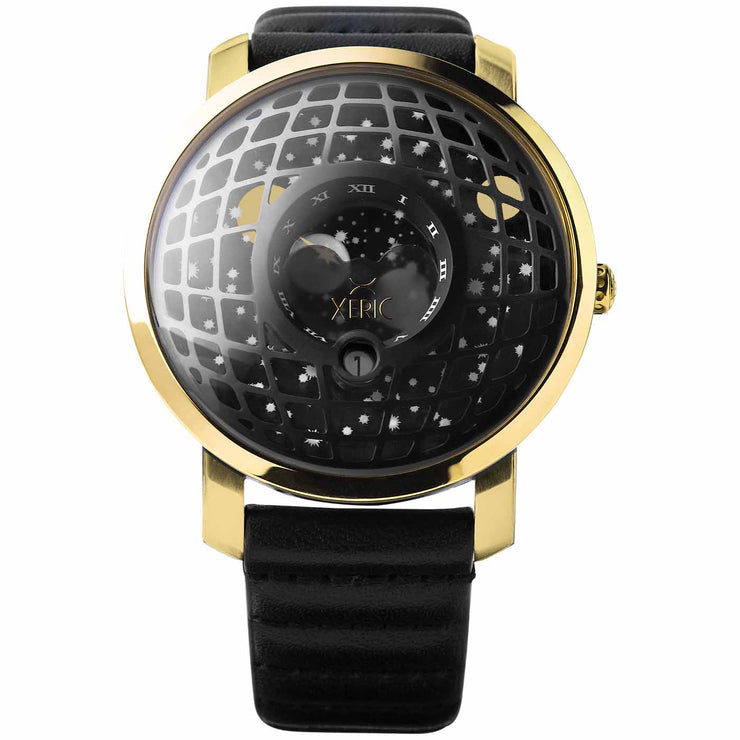 Xeric Trappist-1 Moonphase Gold Black 