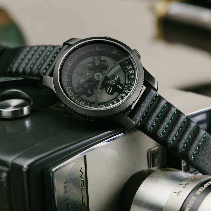 Vendetta Automatic Wandering Hour Gunmetal Green xeric