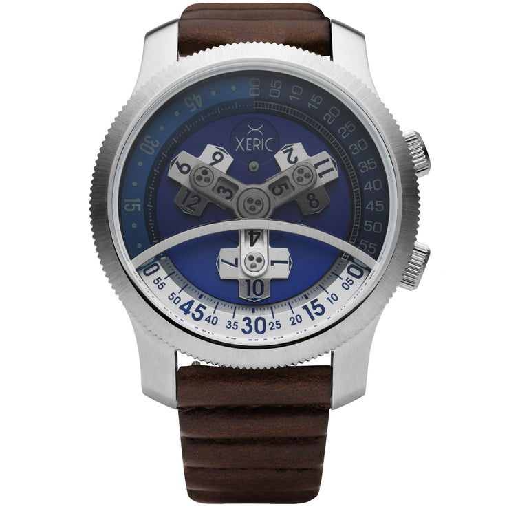 Vendetta Automatic Wandering Hour Blue Brown