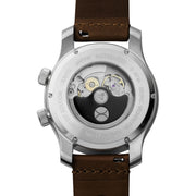 Vendetta Automatic Wandering Hour Silver Brown