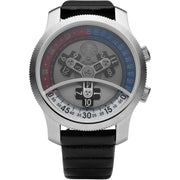 Vendetta Automatic Wandering Hour Silver