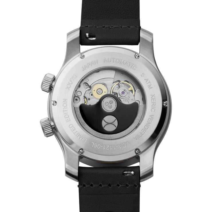 Vendetta Automatic Wandering Hour Silver
