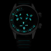 Vendetta II Automatic Wandering Hour Ocean Black