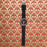 Vendetta II Automatic Wandering Hour Oxblood Black