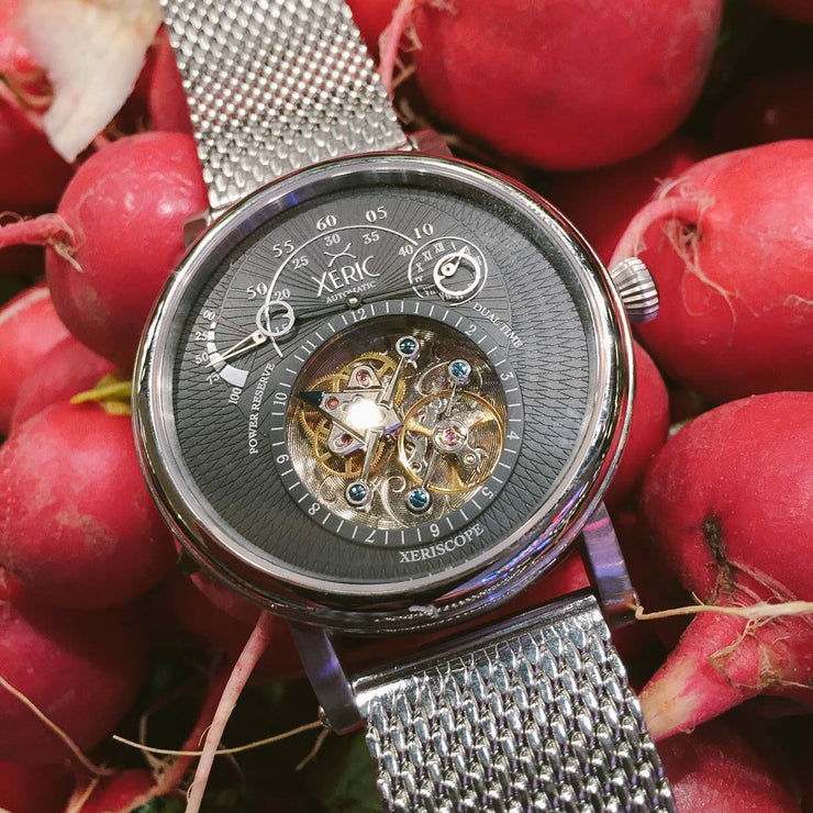 Xeriscope Black/Steel Mesh