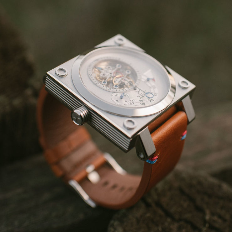 Xeriscope Squared Silver/Brown